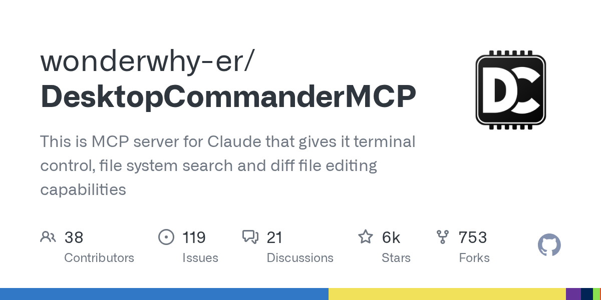 wonderwhy-er/DesktopCommanderMCP 图片 1