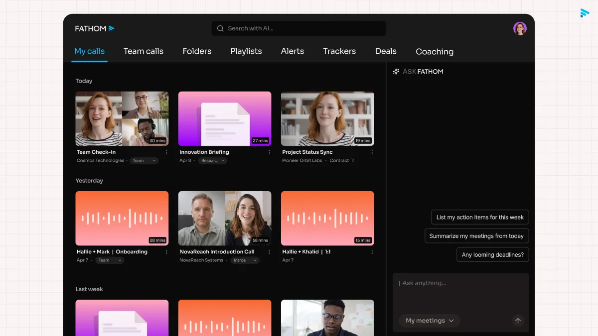 Superhuman acquires YC-backed notetaker Fathom 图片 1