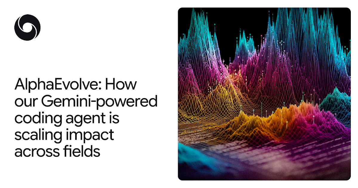 AlphaEvolve: Gemini-powered coding agent scaling impact across fields 图片 1