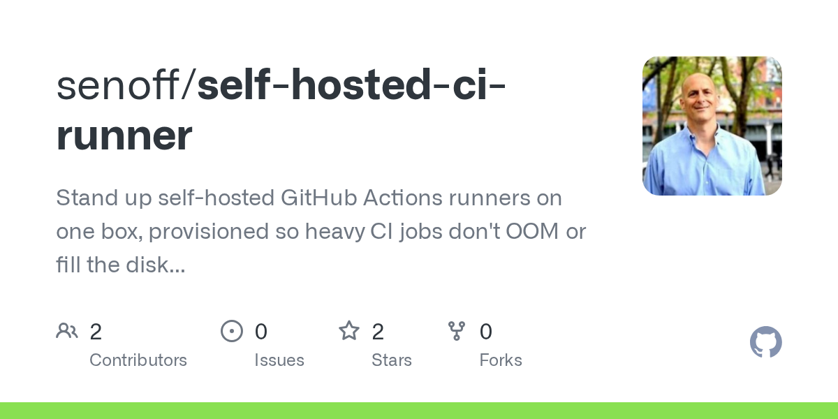 GitHub Actions 费用持续上涨，我们把 CI 迁移到一台机器 图片 1