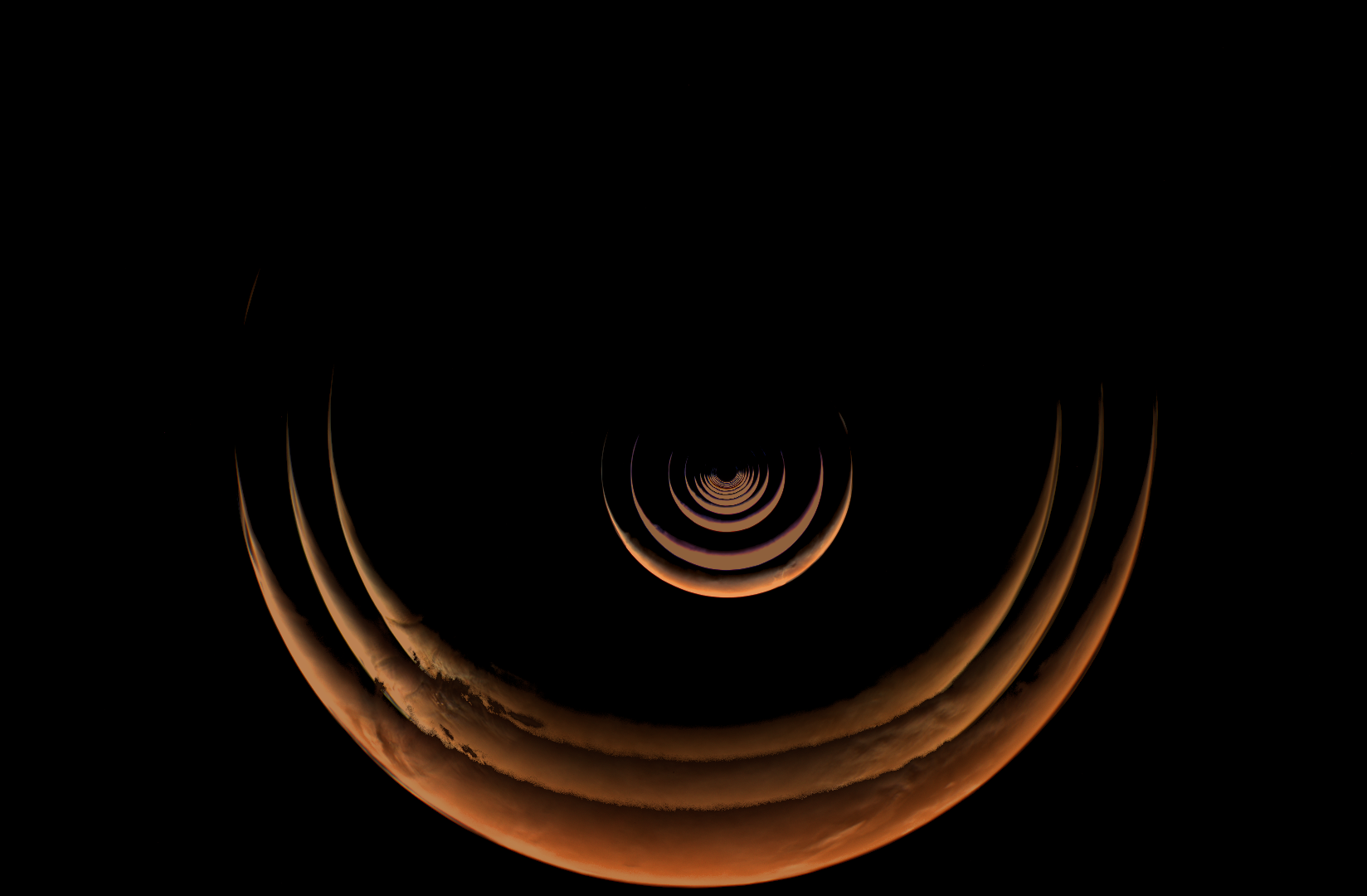The Growing Crescent of Mars as NASA’s Psyche Mission Approaches 图片 1