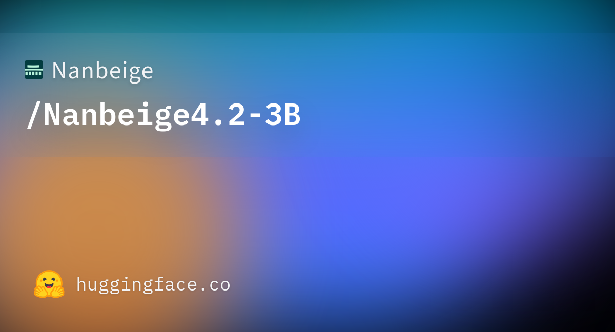 Nanbeige4.2-3B 图片 1