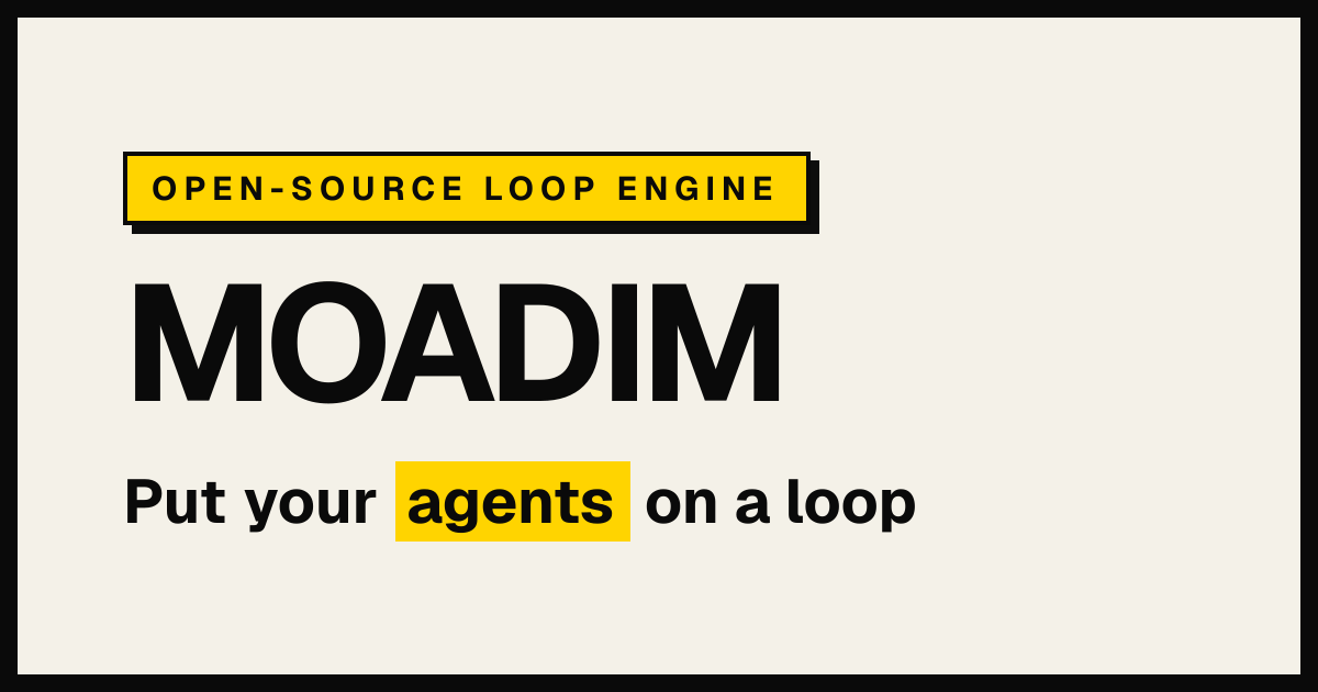 Moadim：一个为 AI Agent 设计的循环调度引擎 图片 1
