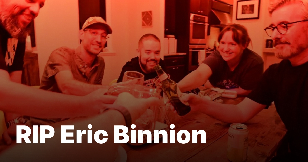 告别 Eric Binnion 图片 1