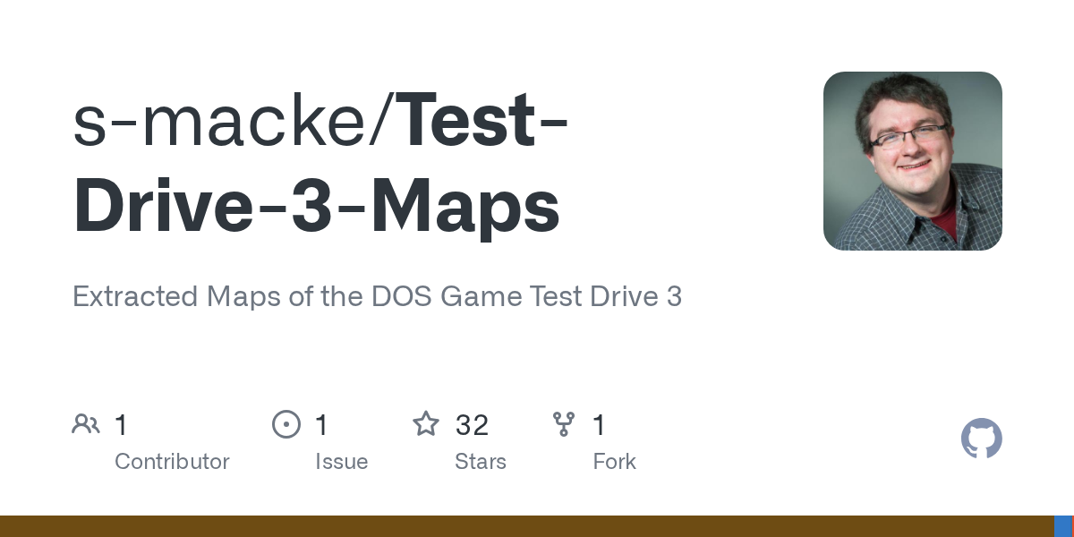I reverse-engineered the world maps of Test Drive III (1990 DOS game) 图片 1
