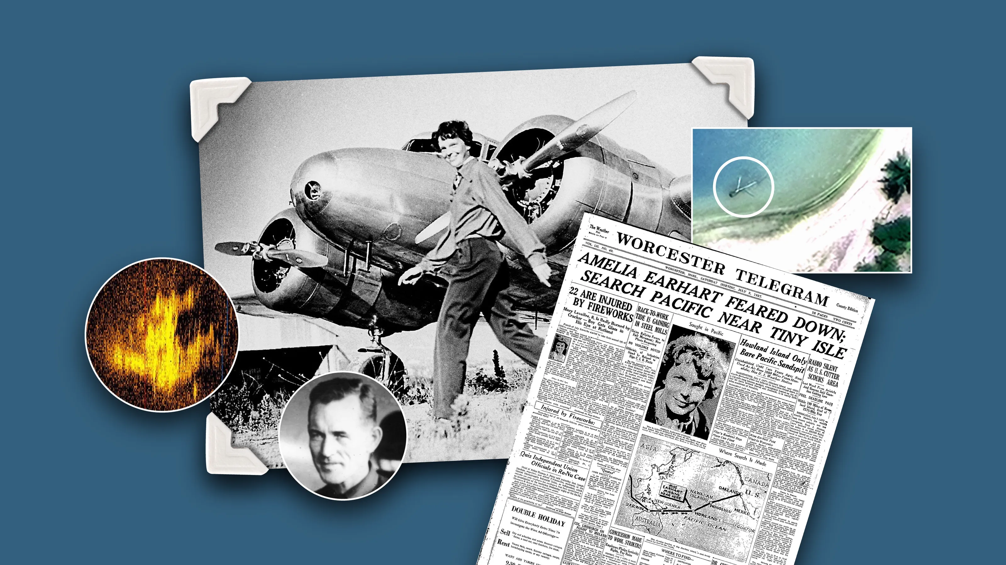 Amelia Earhart vanished in 1937. New evidence could find her plane 图片 1