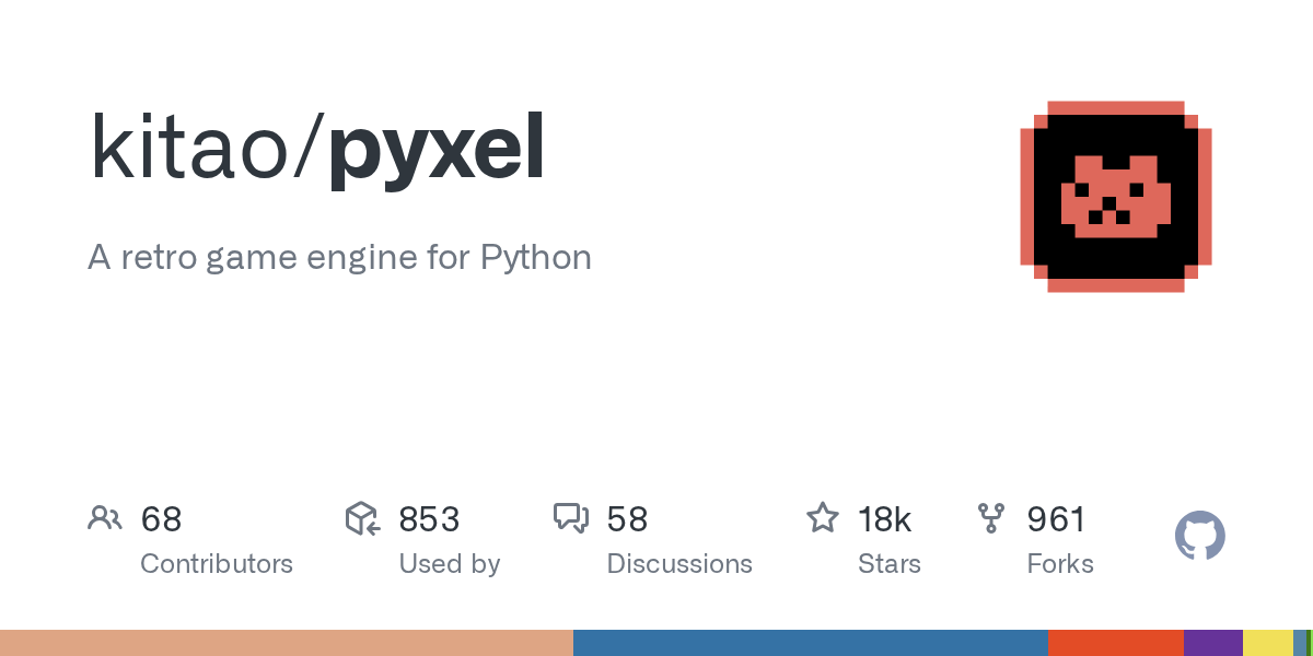 Pyxel – 一款内置美术和声音编辑器的 Python 复古游戏引擎 图片 1