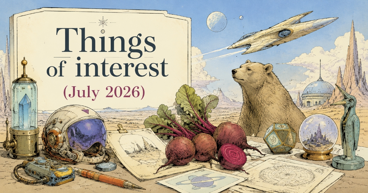 Things of interest (July 2026) 图片 1