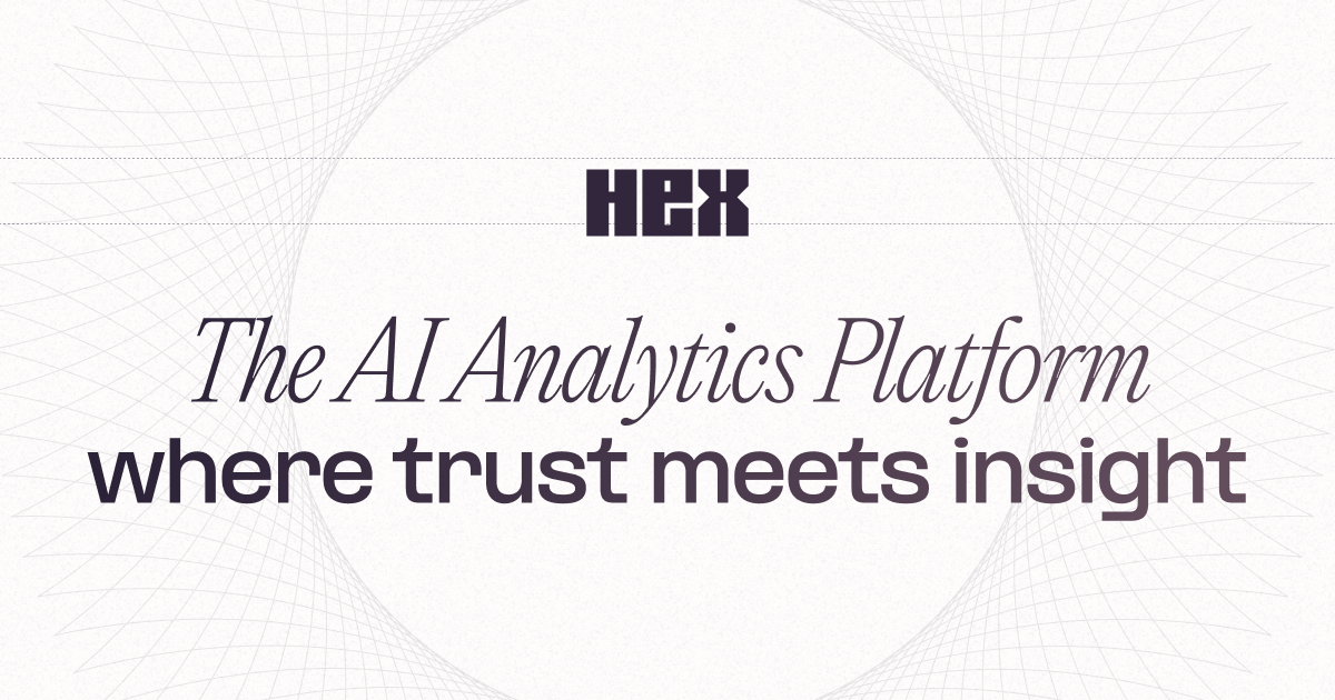 Hex – Magical tools for working with data together 图片 1