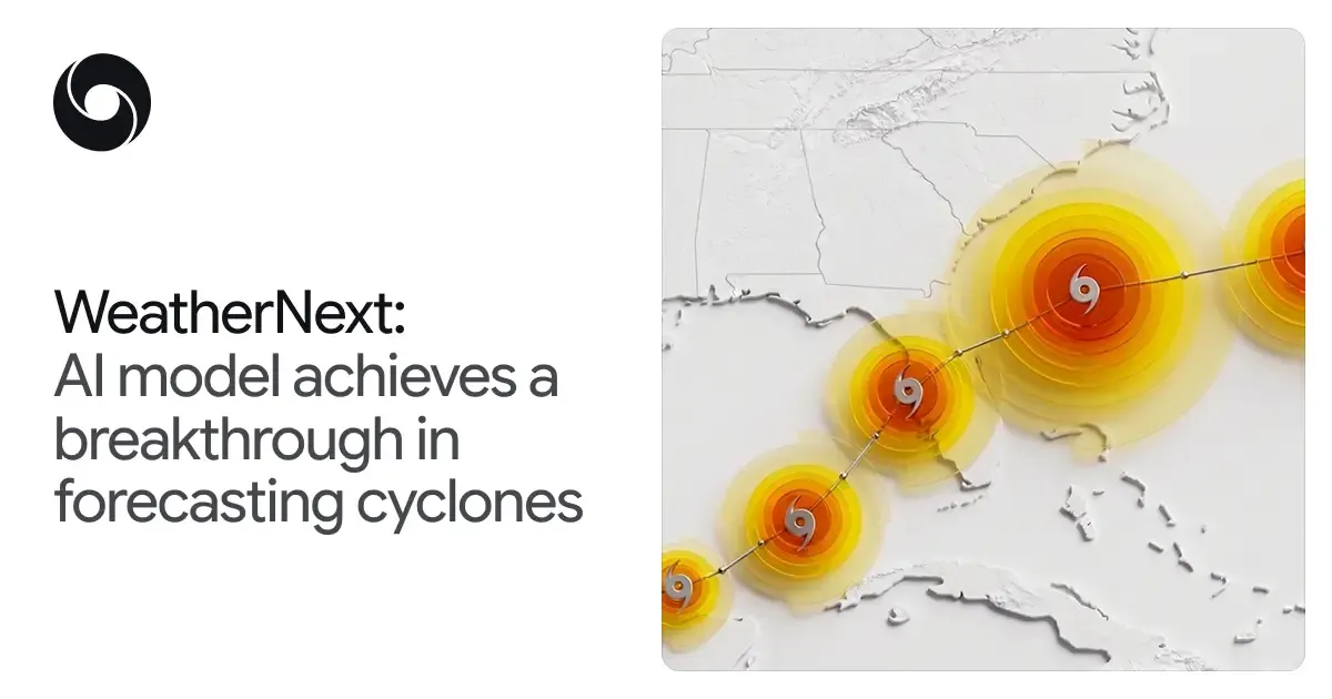 AI model achieves breakthrough in forecasting cyclones – Google DeepMind 图片 1