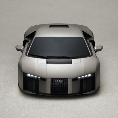 Audi Unveils Secret Supercar, New Design Direction 图片 1