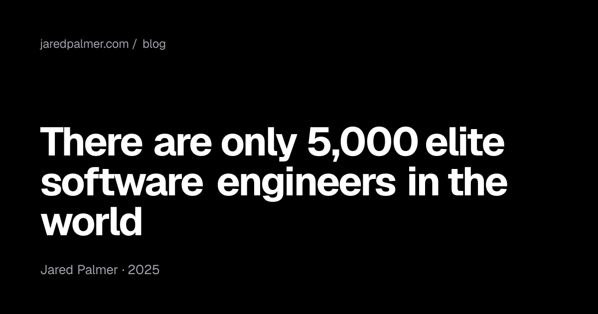 世界上只有 5,000 名精英软件工程师 图片 1