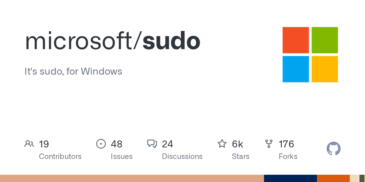 Sudo for Windows (2024) 图片 1