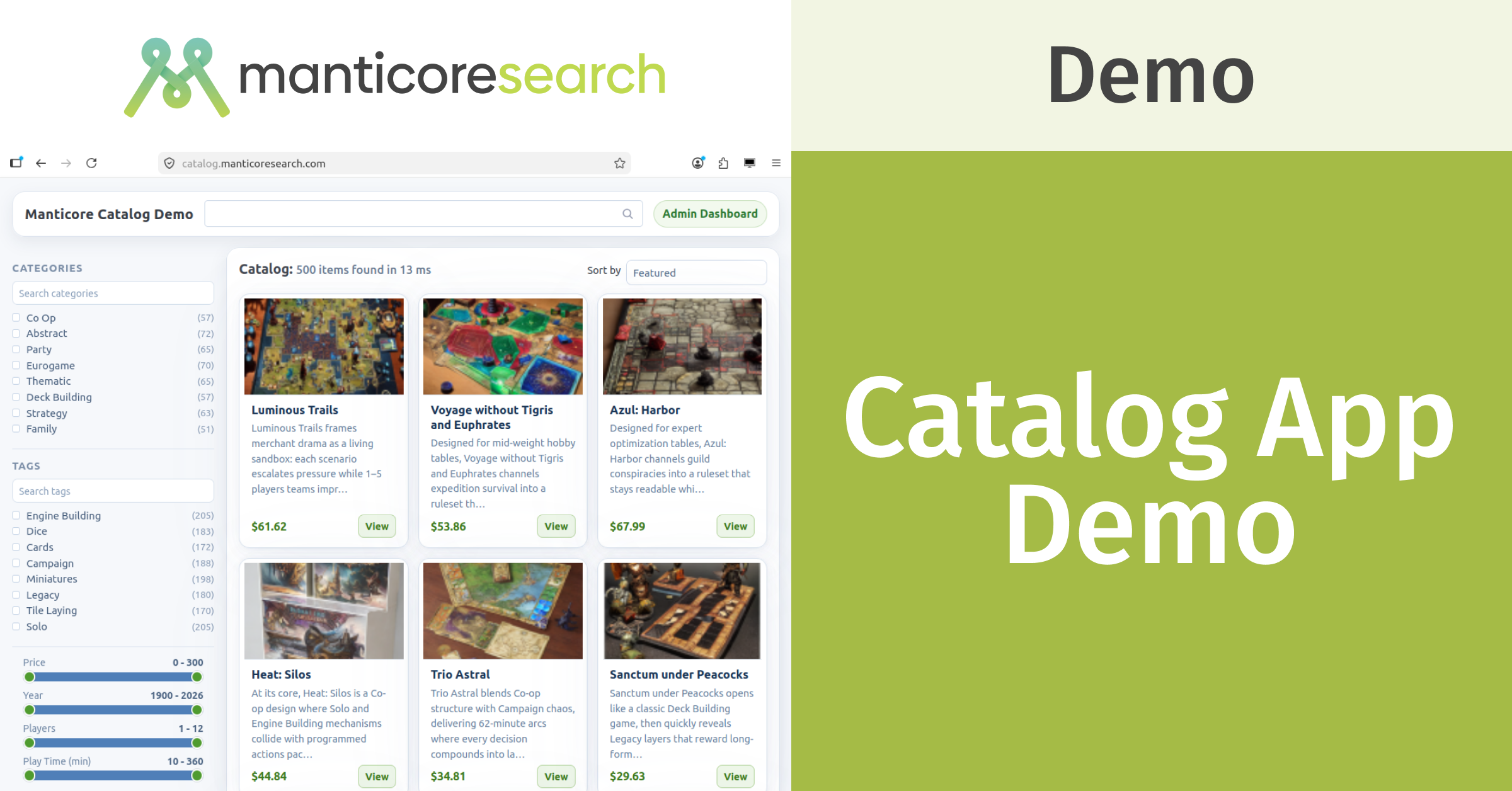 Build a Searchable Catalog with Filters, Facets, and Semantic Search 图片 1