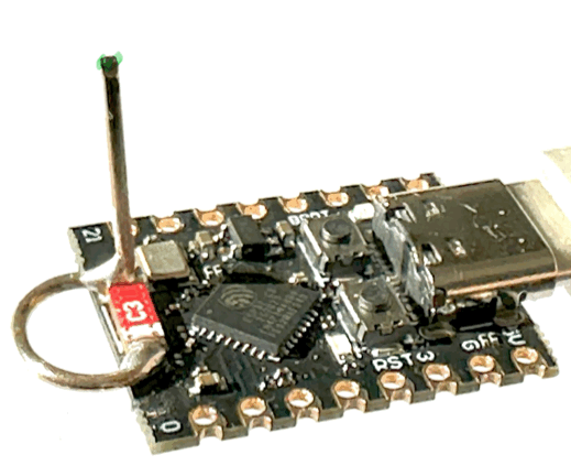 ESP32-C3 SuperMini antenna modification 图片 1
