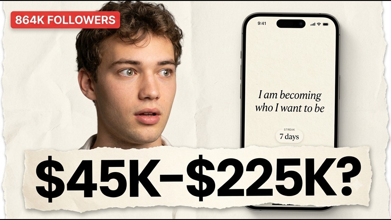 I'd Build a 864K Motivation Page a $225K/Year App [video] 图片 1