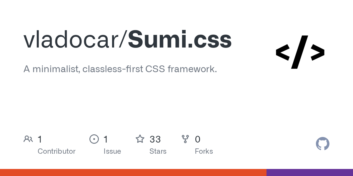 Sumi.css – CSS 框架 图片 1