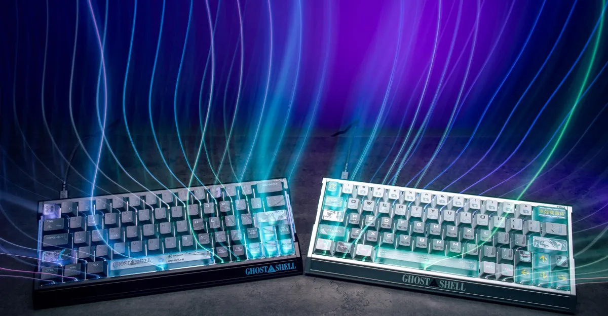 This Ghost in the Shell keyboard makes me want to activate the hundred spidery robot fingers inside my regular fingers 图片 1
