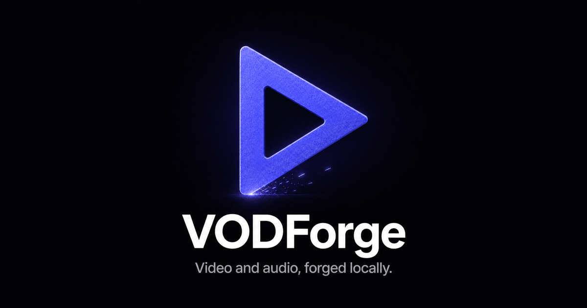 VODForge – 免费本地桌面 YouTube 视频/播放列表下载工具 图片 1