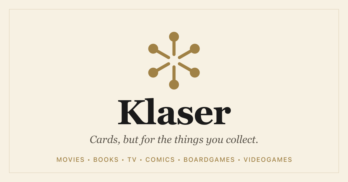 Klaser Cards, a printable personal collection 图片 1