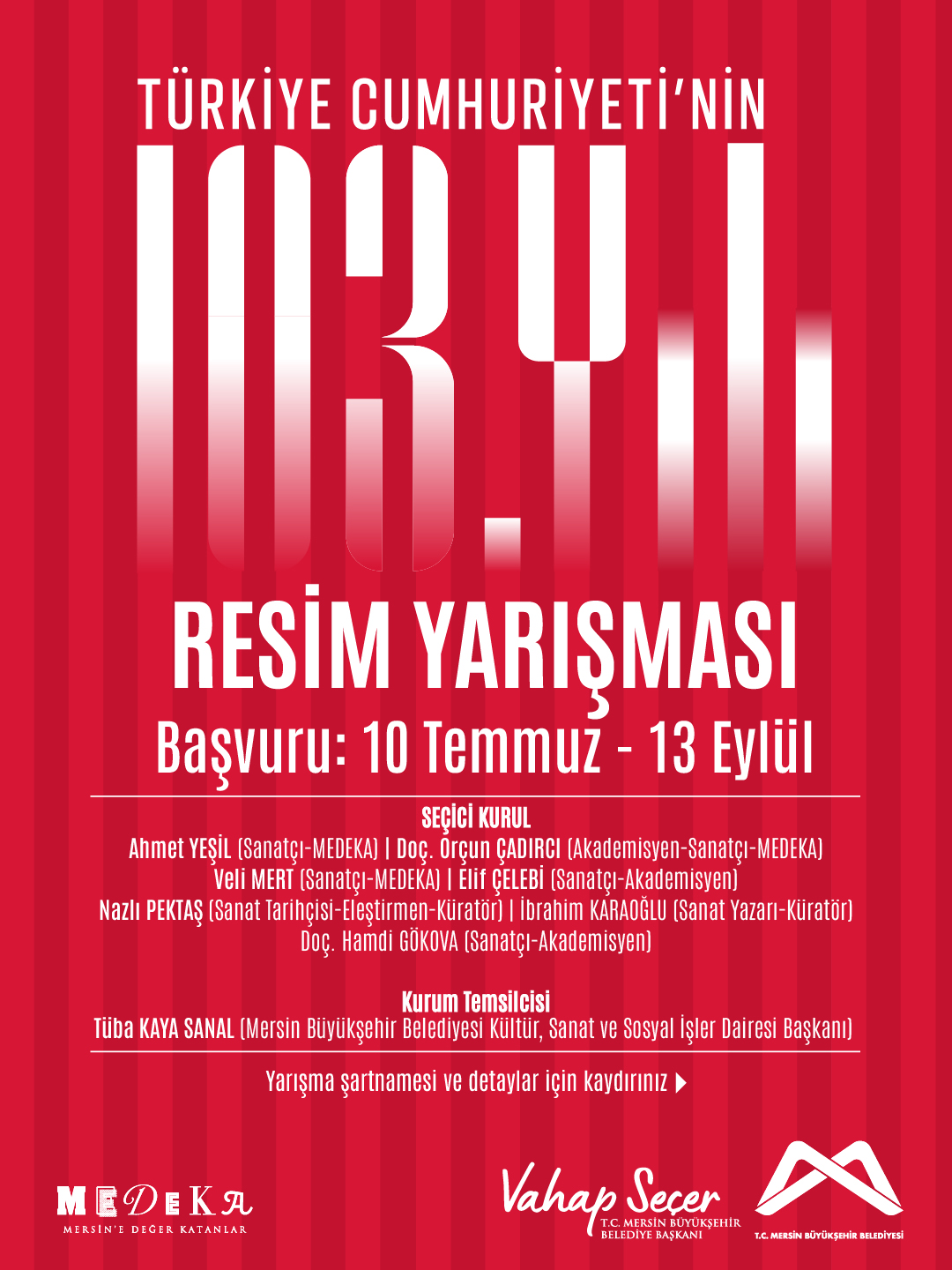 Türkiye Cumhuriyeti’nin 103. Yılı Resim Yarışması 图片 1