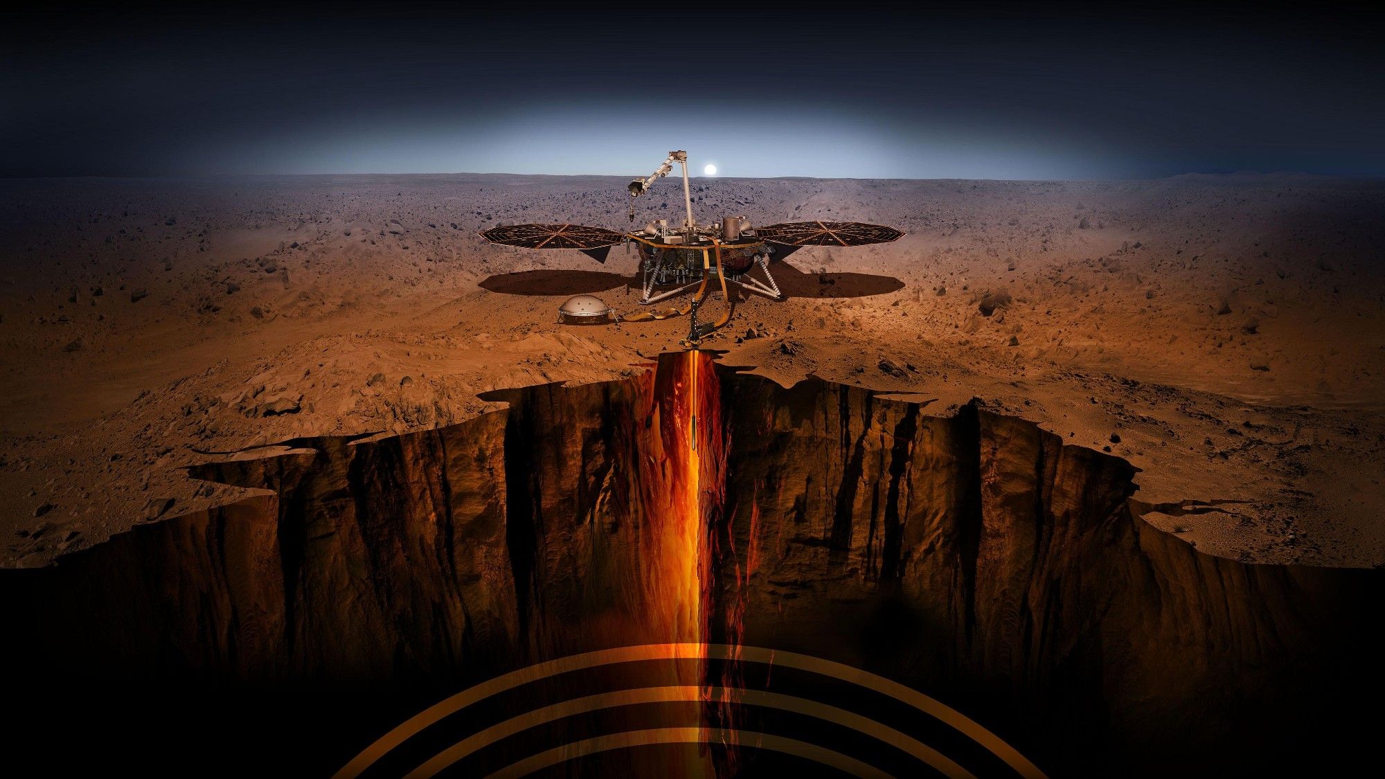 Mars may have once been filled with seas of magma that made the Red Planet habitable 图片 1