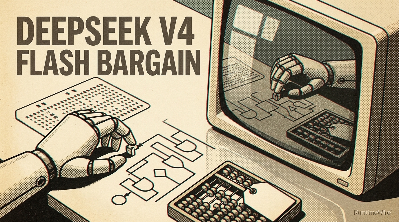 DeepSeek ships V4 Flash with strong agent scores and low API prices 图片 1