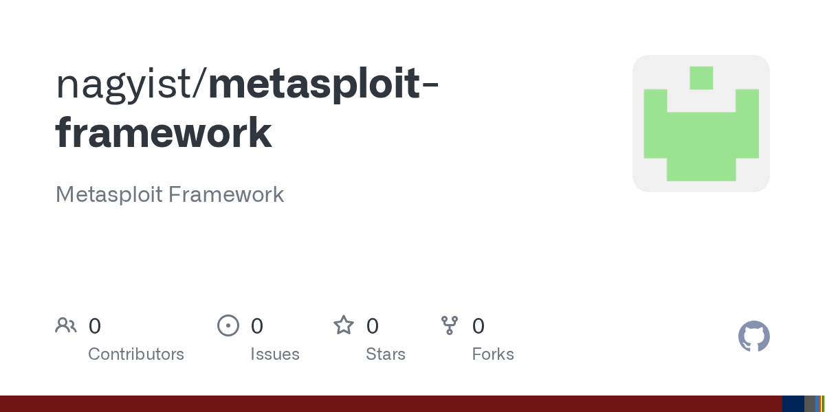 pull pushed metasploit-framework 图片 1
