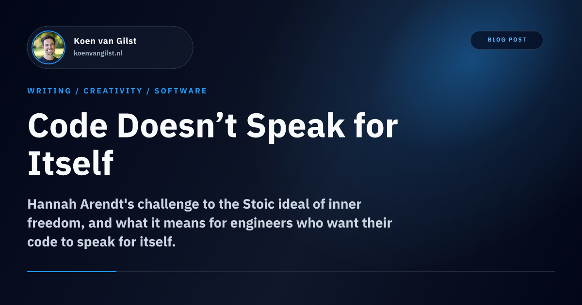 Code Doesn't Speak for Itself 图片 1