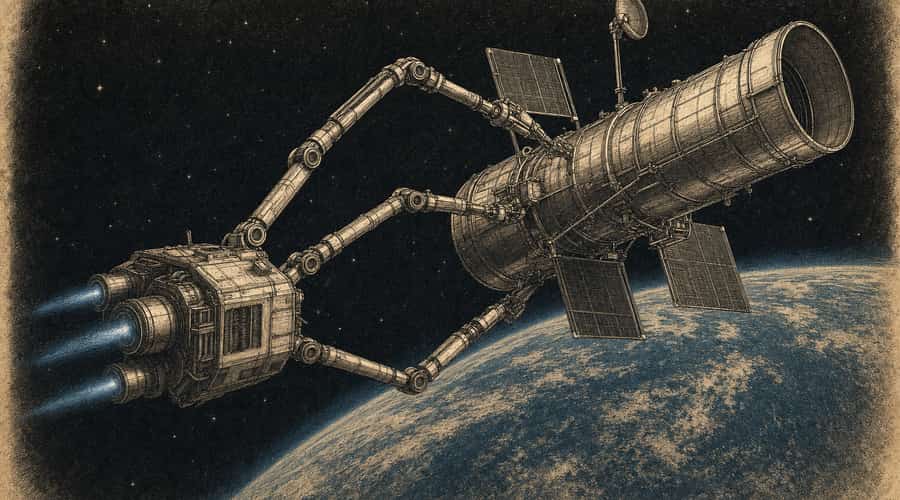 A Colorado startup's robotic spacecraft is days away from attempting to rescue a NASA telescope from falling to Earth 图片 1