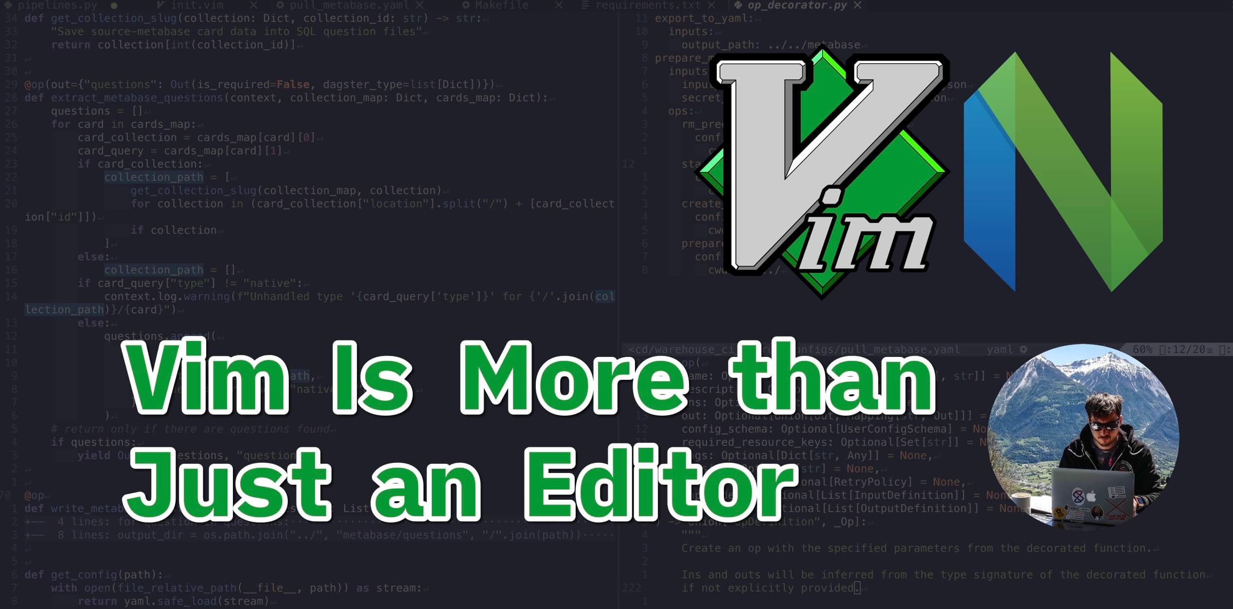 为什么 Vim 不仅仅是一个编辑器 图片 1