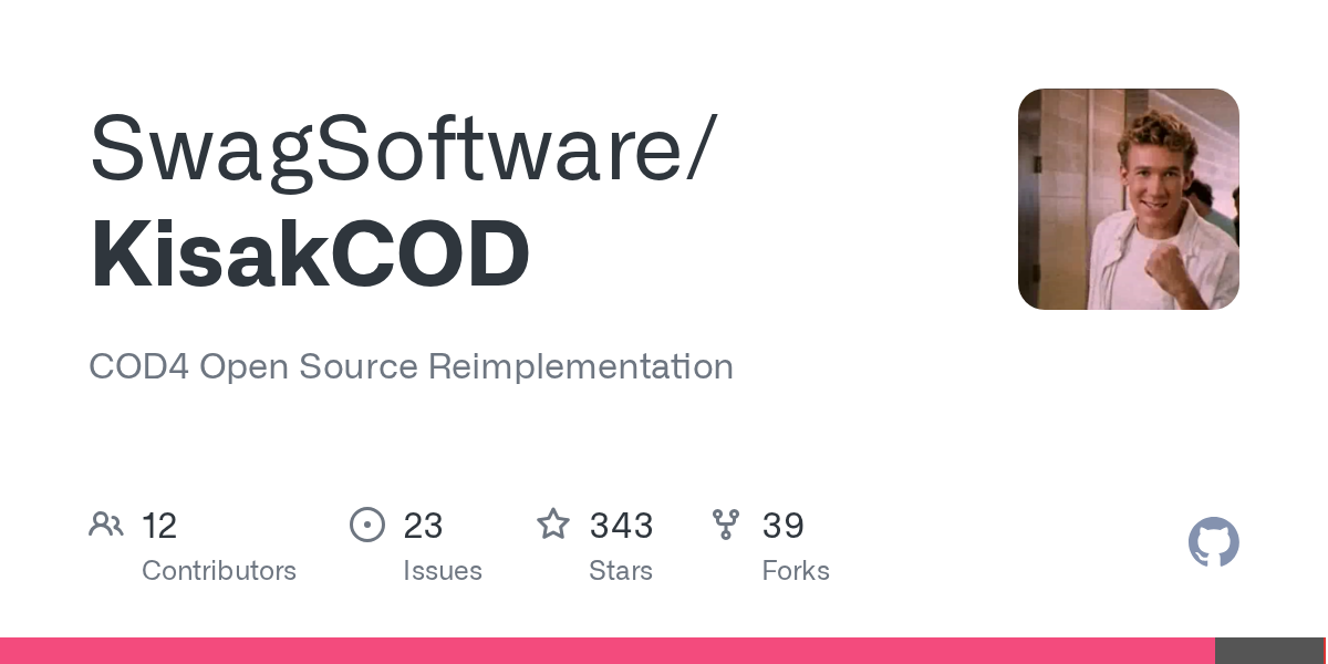 KisakCOD – open-source reimplementation of Call of Duty 4 Multiplayer 图片 1