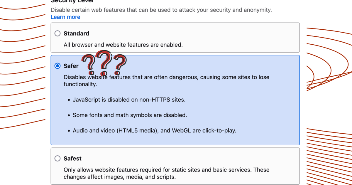 A Flaw with the Security Level Slider in Tor Browser 图片 1