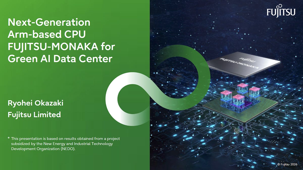 Hot Chips 2026: Fujitsu's Monaka CPU 图片 1