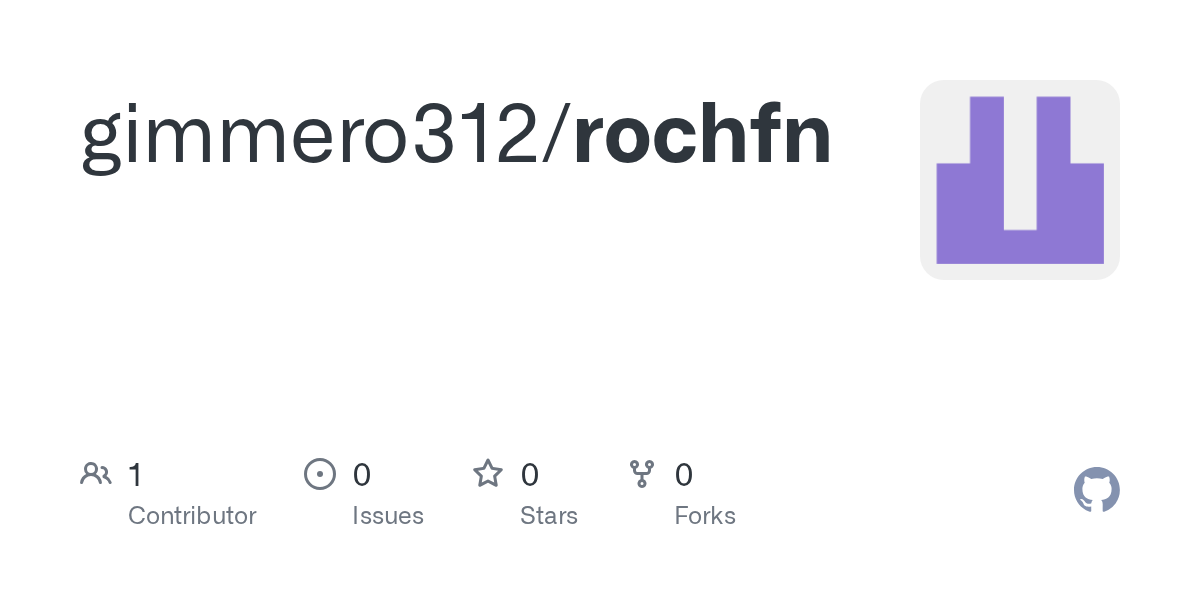 gimmero312 pushed rochfn 图片 1