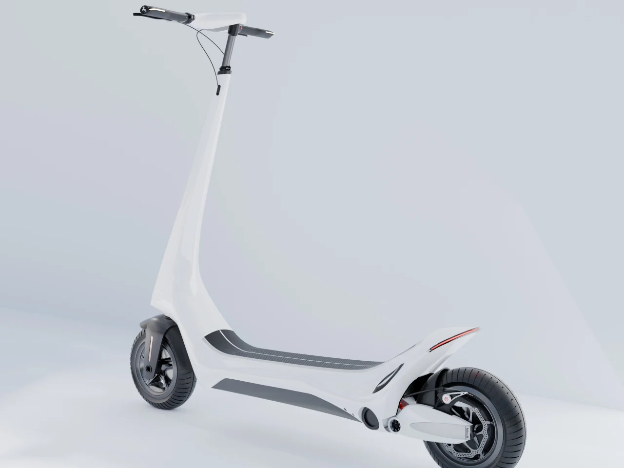 This E-Scooter Concept That Belongs at a Motor Show, Not a Bike Lane 图片 1