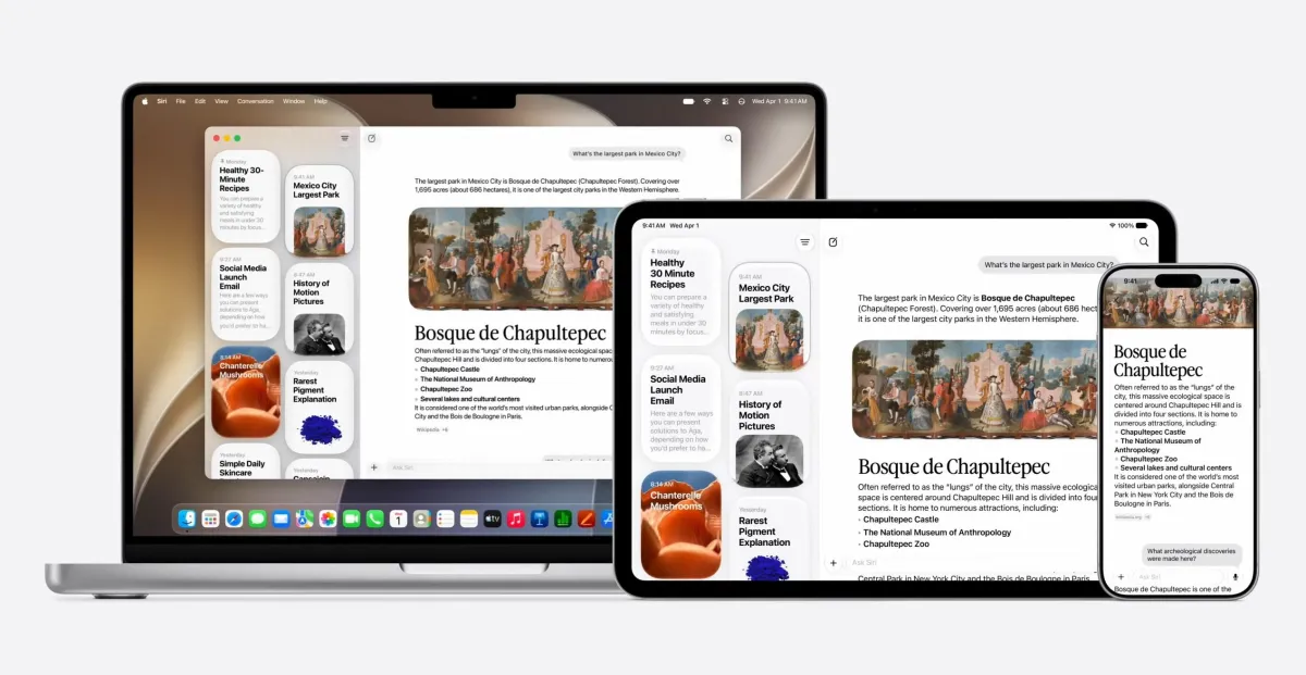 Apple announces Siri AI and its next generation of Apple Intelligence 图片 1