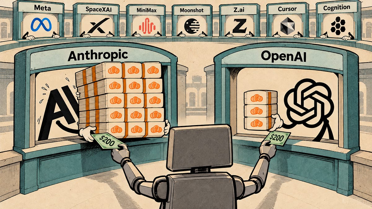 Anthropic Subscriptions Offer 5x+ More Value Than OpenAI 图片 1