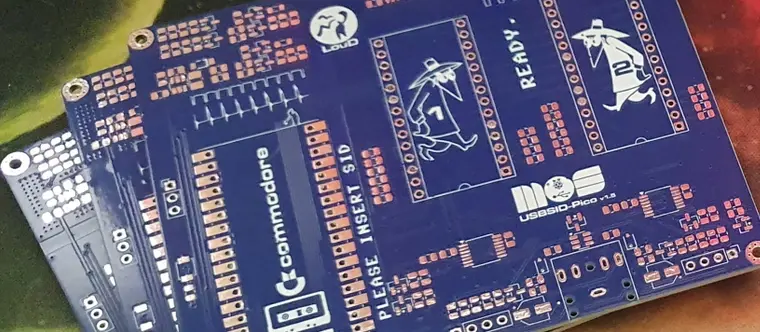USBSID-Pico：用 Raspberry Pi Pico 将 Commodore 64 真实 SID 芯片接入 USB 图片 1