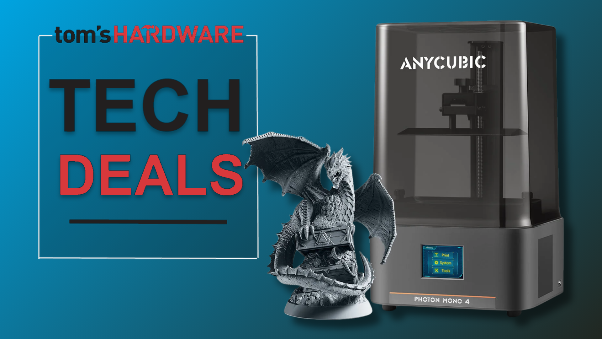 Anycubic Photon Mono 4 dips below $190 saving you 21% off its retail price — Amazon deal saves $50 on this entry-level resin 3D printer 图片 1