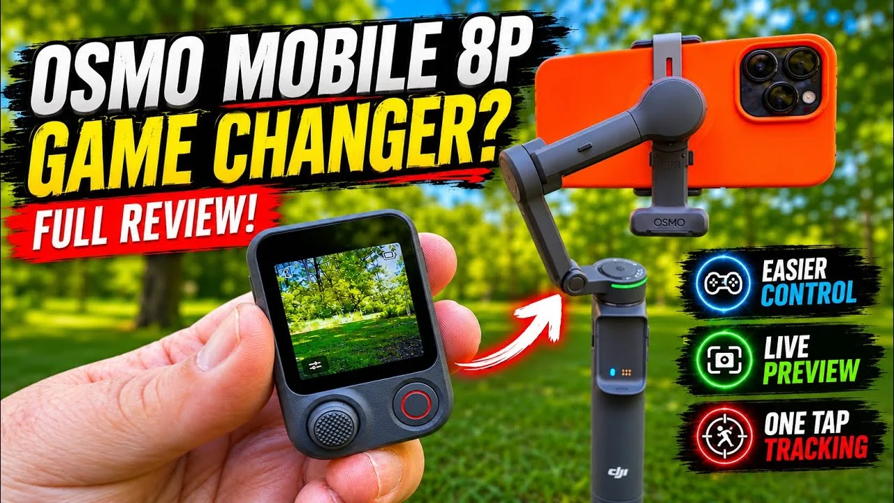 DJI Osmo Mobile 8P Review: The FrameTap Remote Is a Game Changer 图片 1