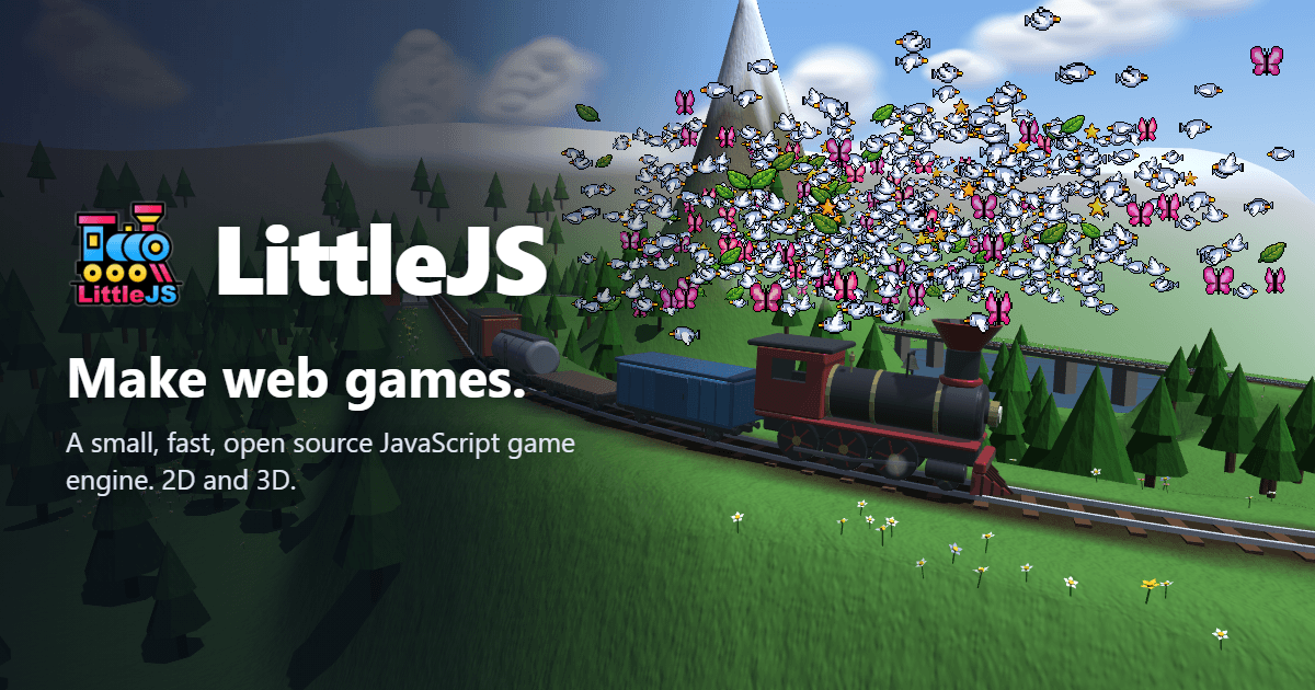 LittleJS 现在是 2D 和 3D 了 图片 1