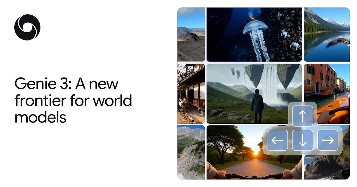 Google Genie 3: Interactive worlds generated by AI 图片 1