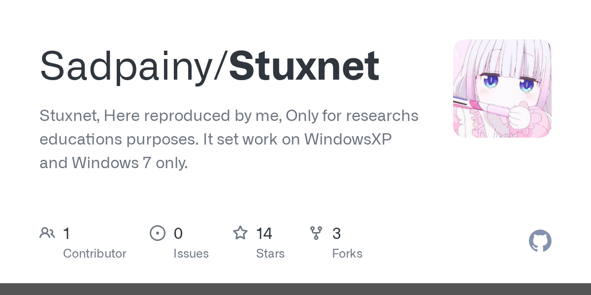 Stuxnet 网络武器源代码重建项目 图片 1