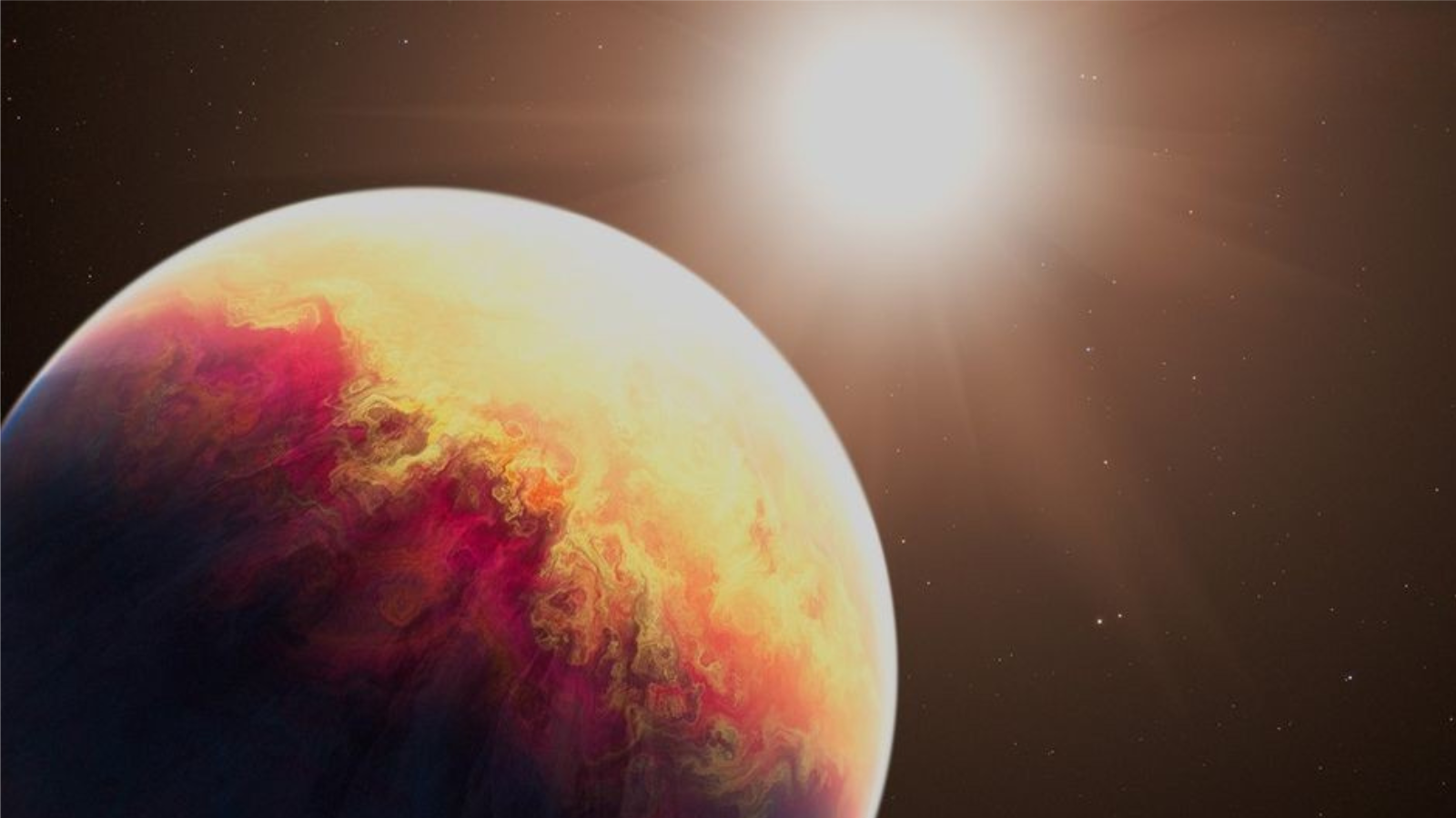 James Webb Space Telescope discovers extreme exoplanet being roasted by its home star 图片 1