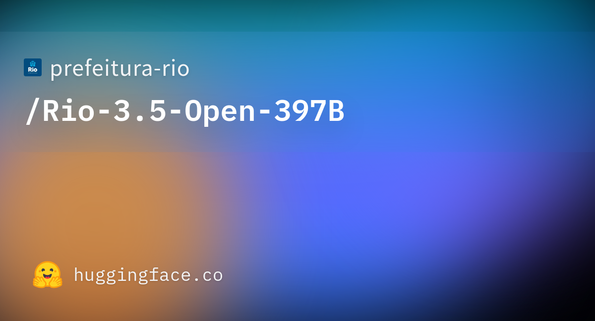 Rio 3.5 Open 397B – from Rio de Janeiro's city government 图片 1
