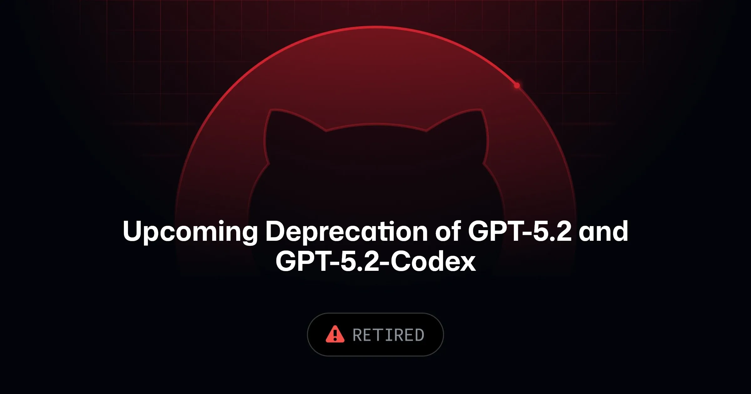 Upcoming deprecation of GPT-5.2 and GPT-5.2-Codex 图片 1