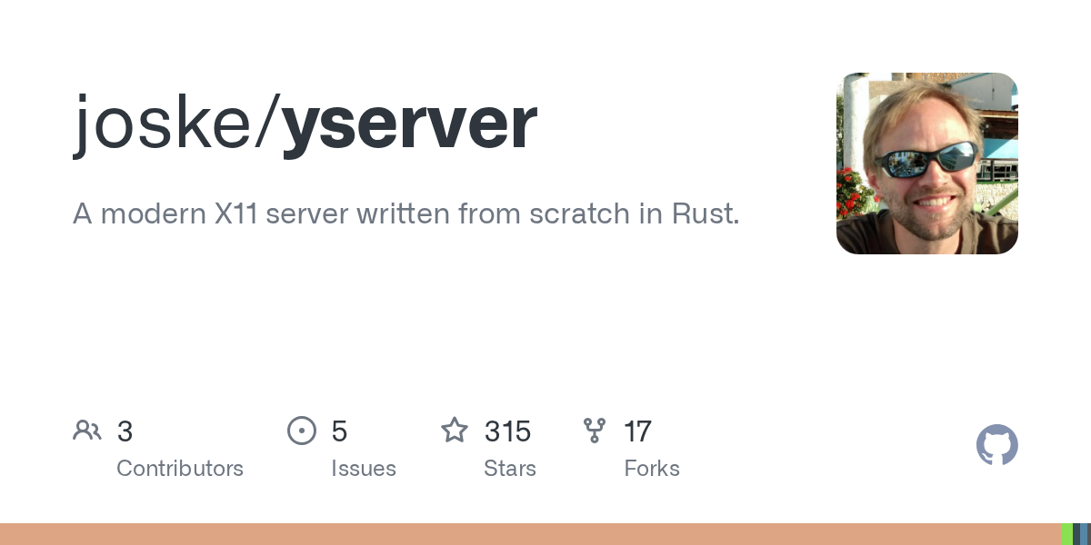 Yserver: A modern X11 server written in Rust 图片 1