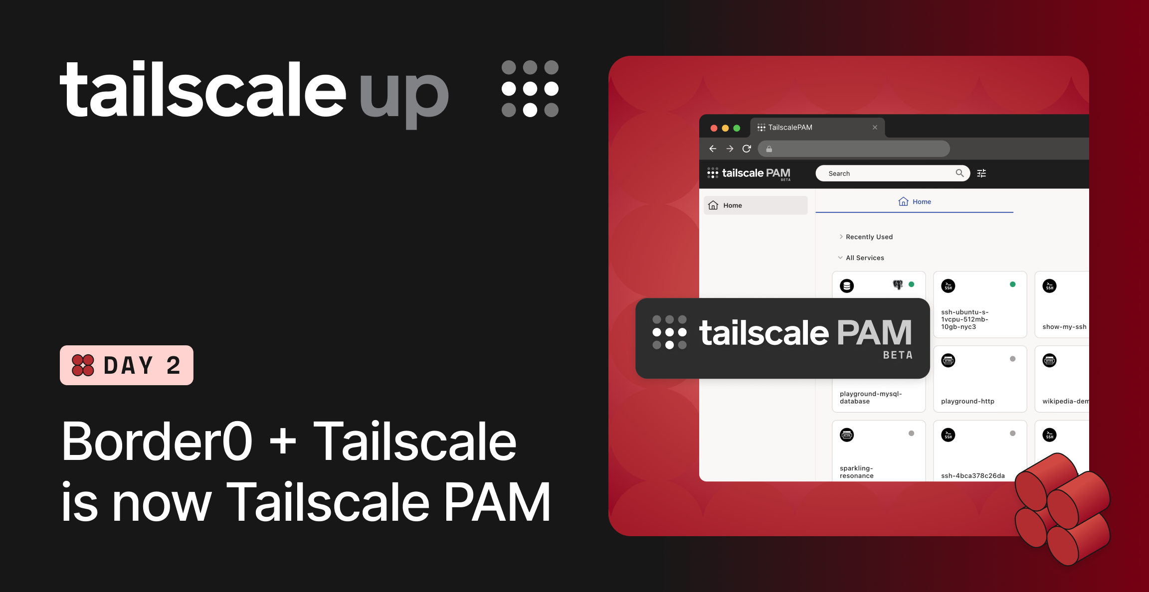 Tailscale PAM Beta：在管理控制台统一管理特权访问 图片 1