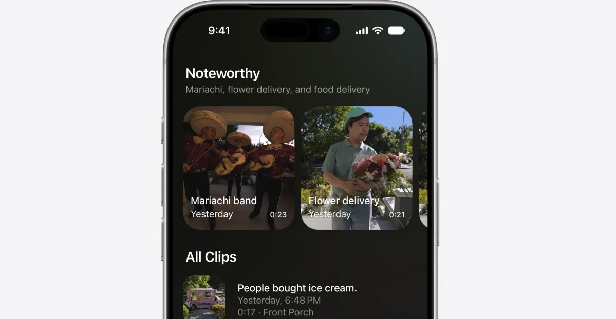Cameras get an Apple Intelligence boost in Apple Home 图片 1